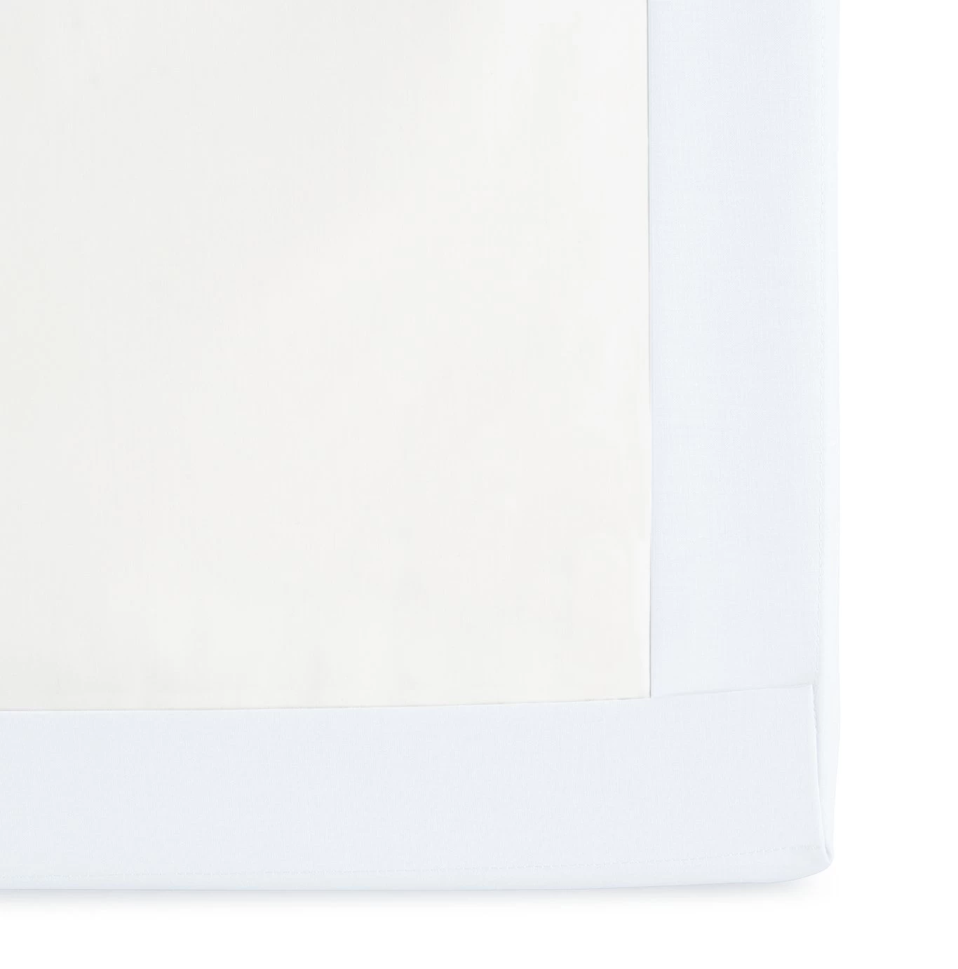 Habitat Pure Cotton 200TC White Flat Sheet - Single - Image 2