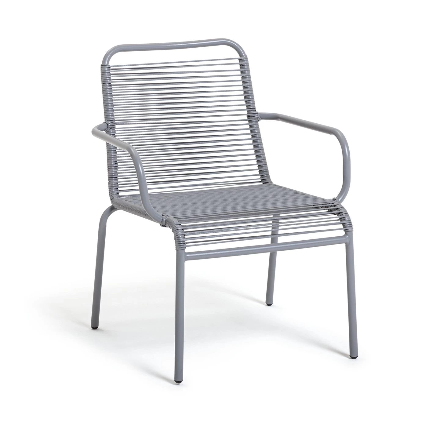 Habitat Ipanema 4 Seater Metal Garden Sofa Set - Grey - Image 5