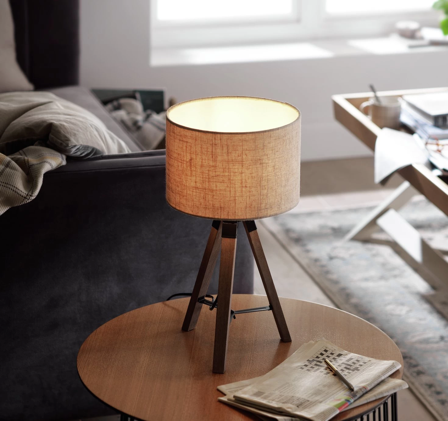 Habitat Country Hideaway Tripod Table Lamp - Image 2