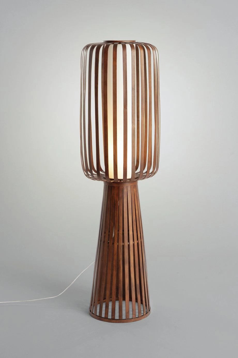 Habitat Achille Floor Lamp - Walnut - Image 8