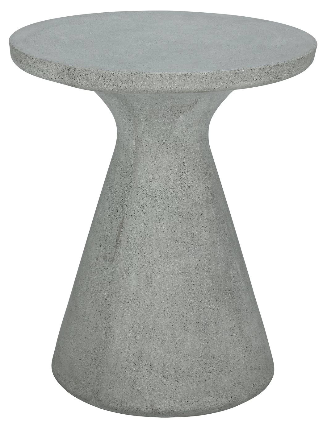 Habitat Milton 2 Seater Fibrestone Garden Bistro Set - Grey - Image 4