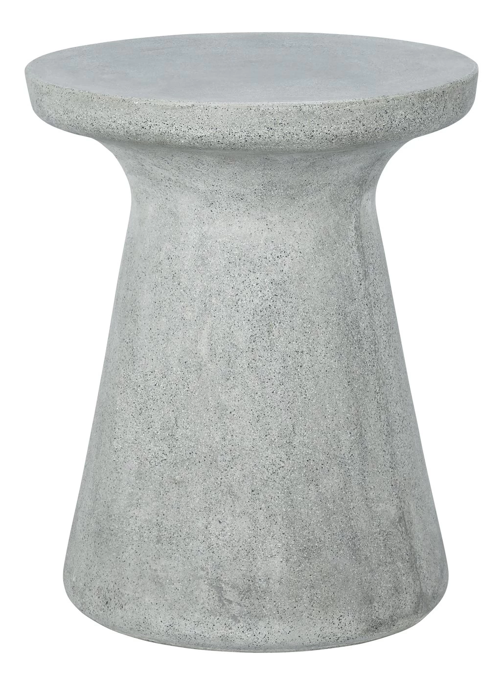 Habitat Milton 2 Seater Fibrestone Garden Bistro Set - Grey - Image 5