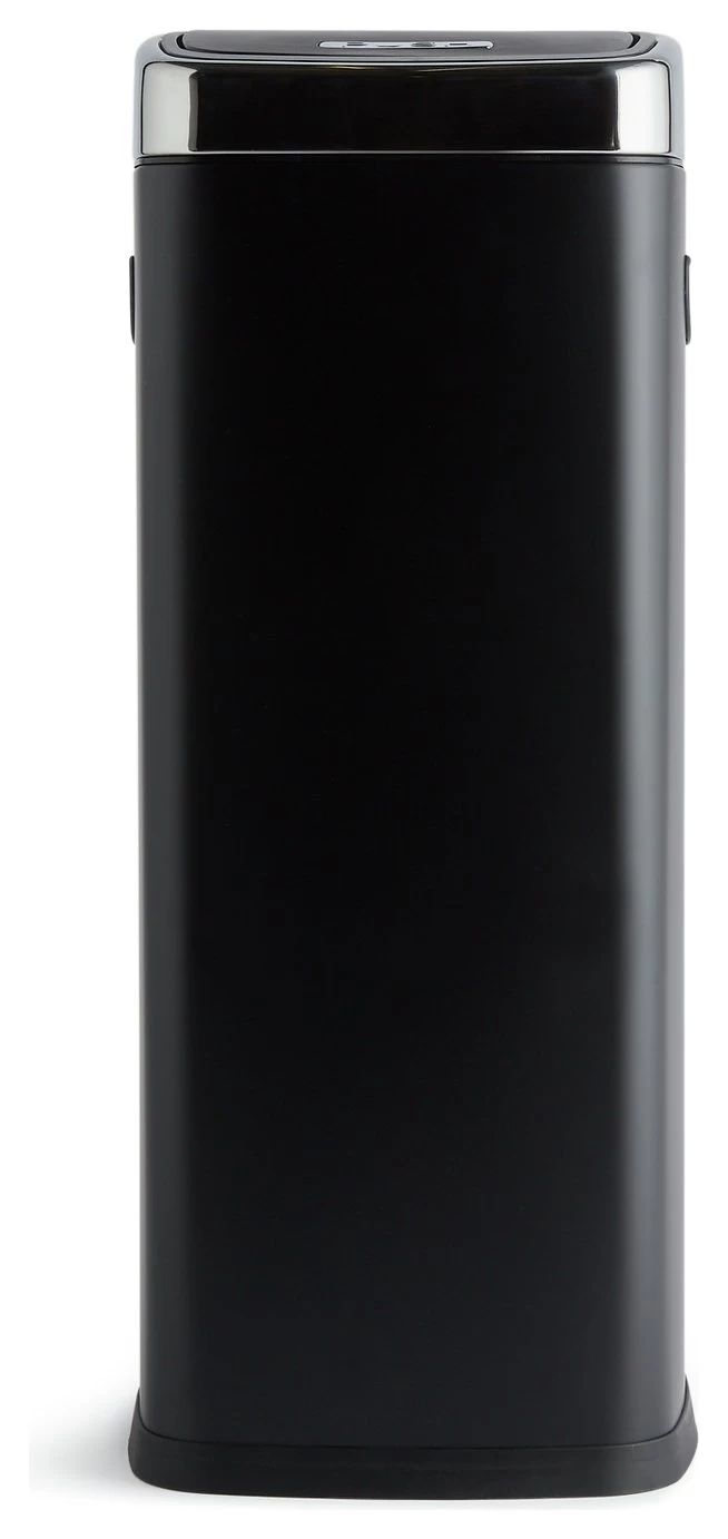 Habitat 30 Liter Square Touch Top - Black