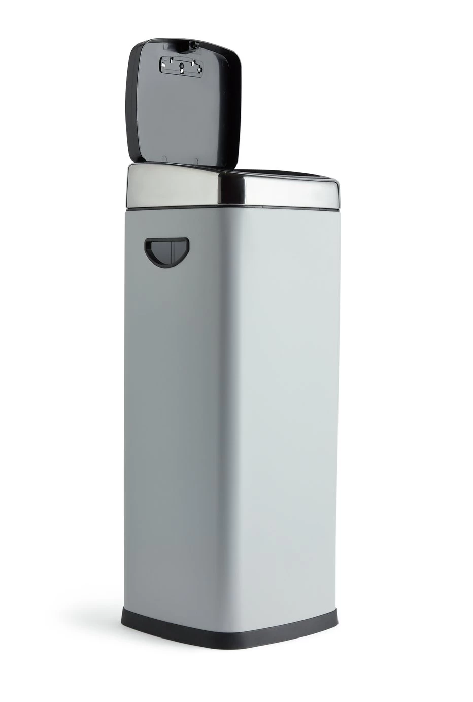 Habitat 30 Litre Square Touch Top Bin - Gunmetal - Image 3