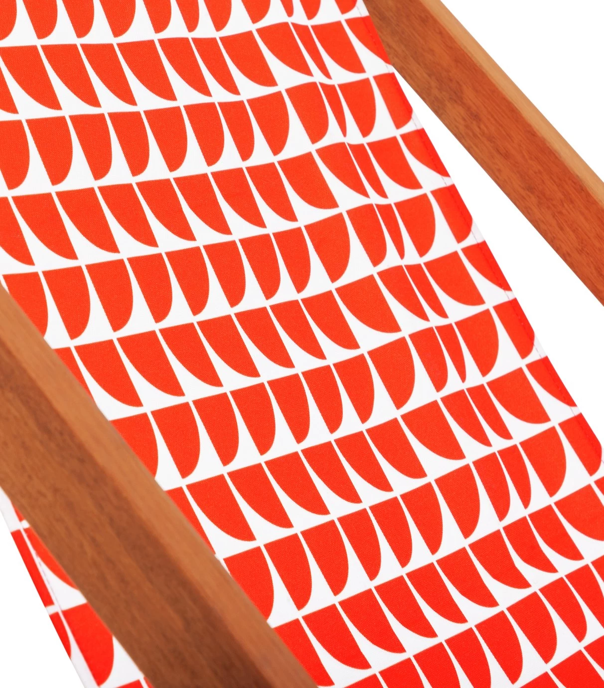 Habitat Folding Wooden Garden Deck Chair - White - Image 6