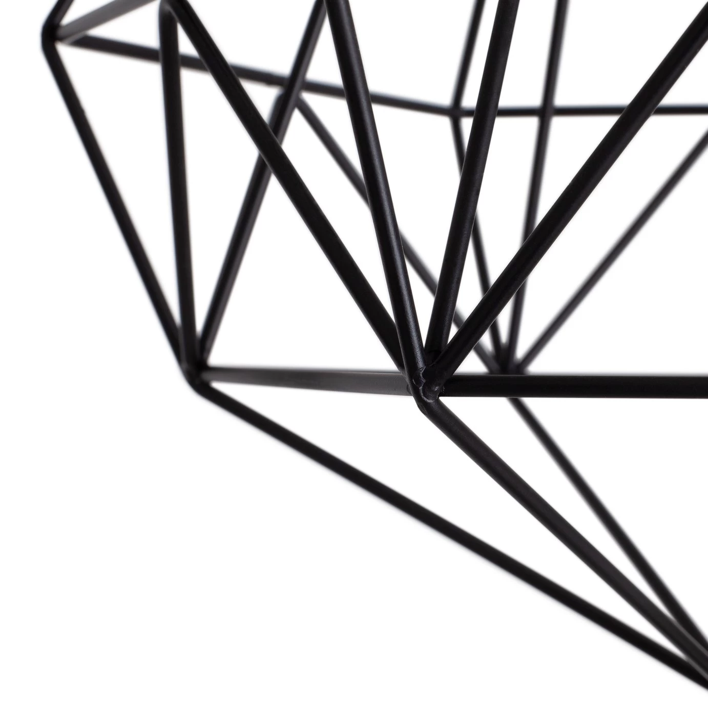 Habitat Kanso Flush To Ceiling Light - Matt Black - Image 3