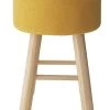Habitat Sophie Small Fabric Stool - Yellow
