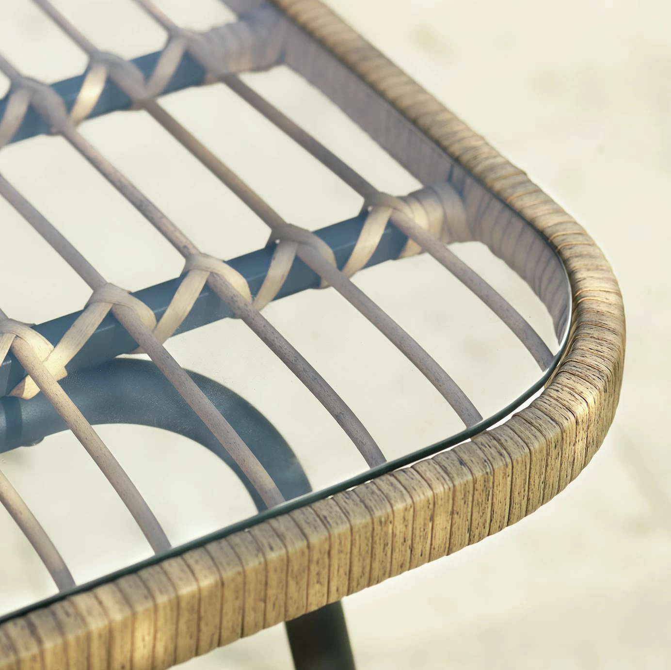 Habitat 4 Seater Bamboo Patio Set - Image 9