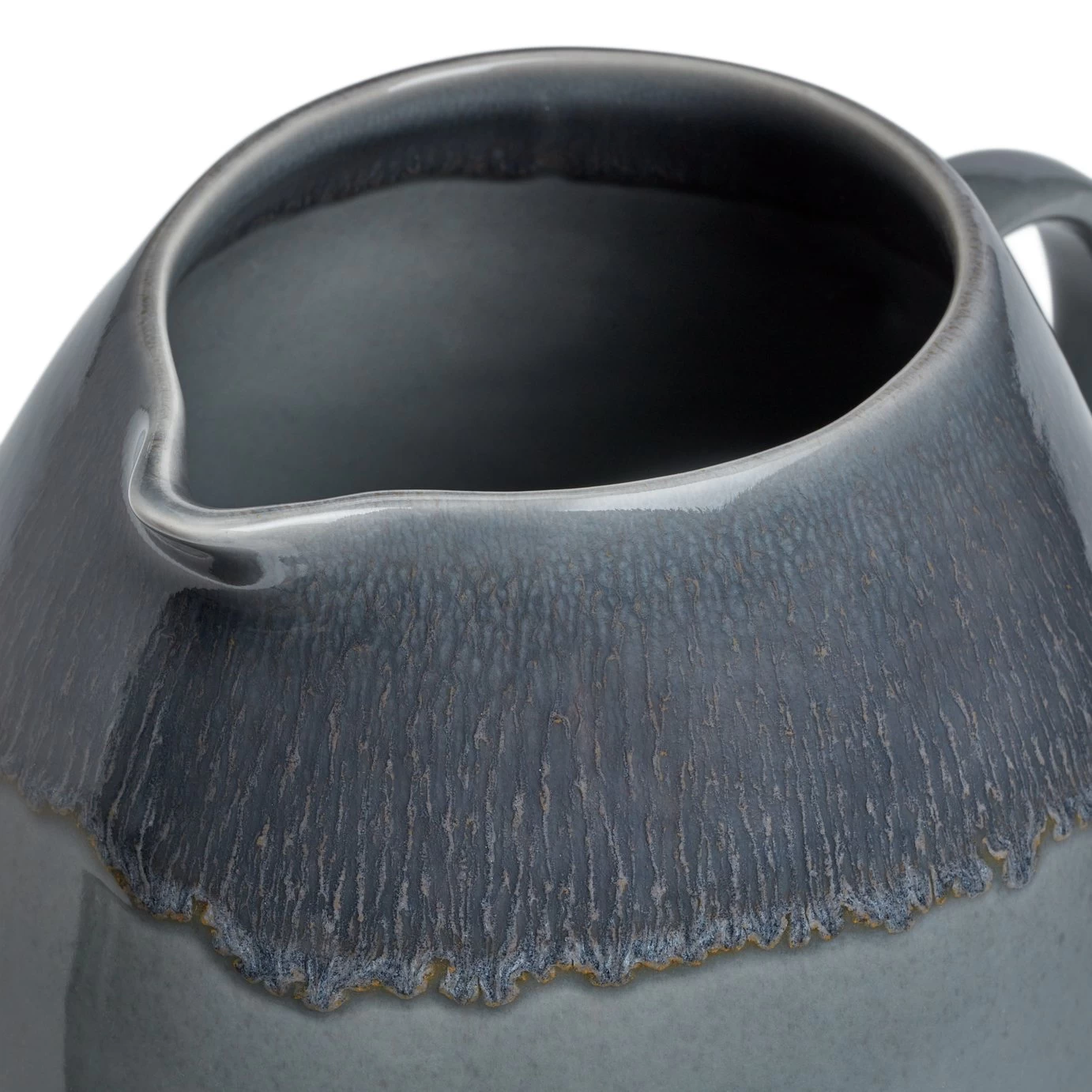 Habitat Evora Stoneware Jug - Green - Image 3