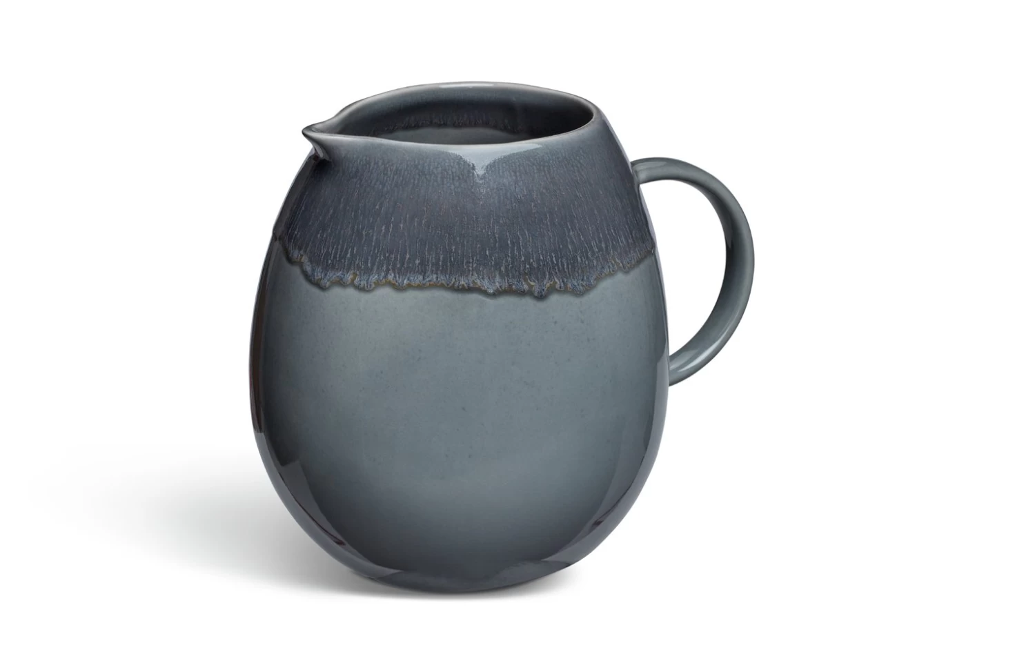Habitat Evora Stoneware Jug - Green - Image 4