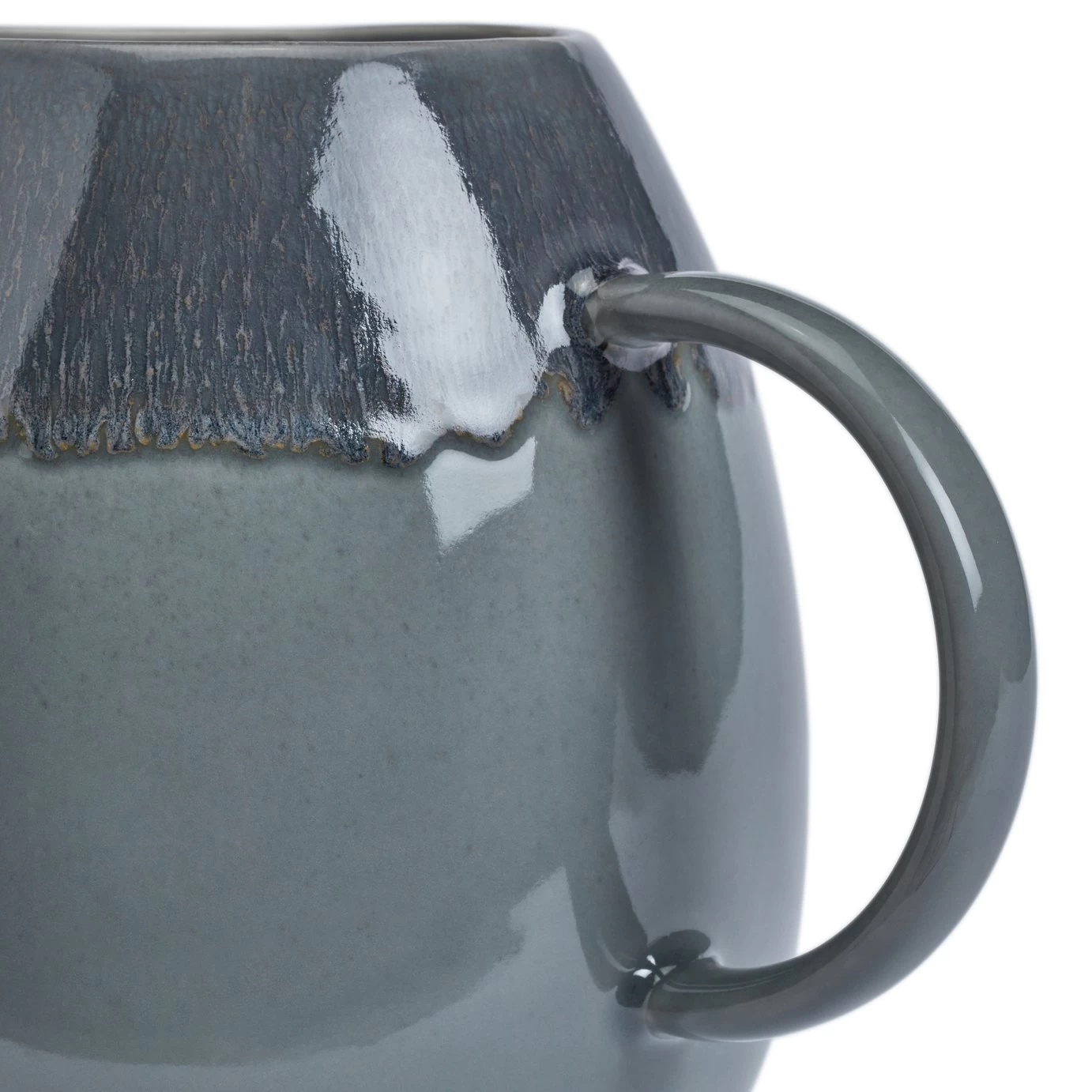 Habitat Evora Stoneware Jug - Green - Image 5