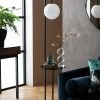Habitat Sagara Opal Shelf Floor Lamp - Black