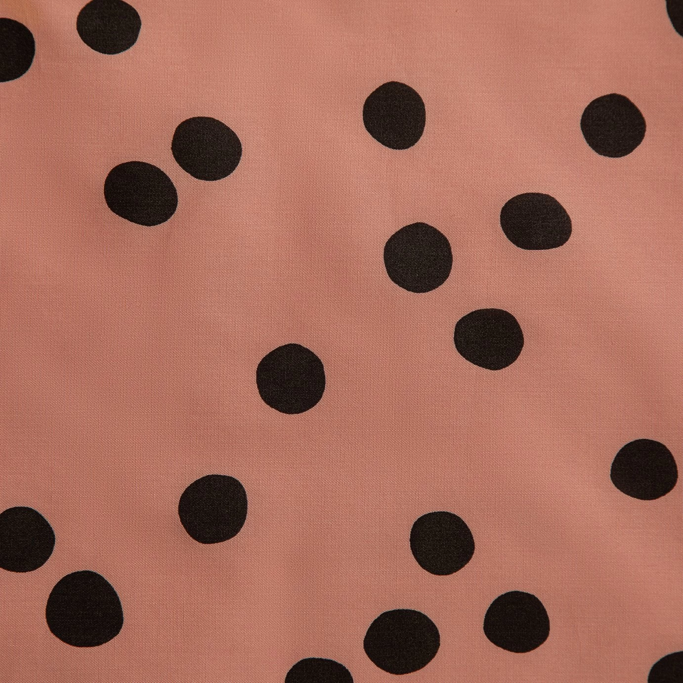 Habitat Cotton Dot Penny Pink & Black Bedding Set - Single - Image 2