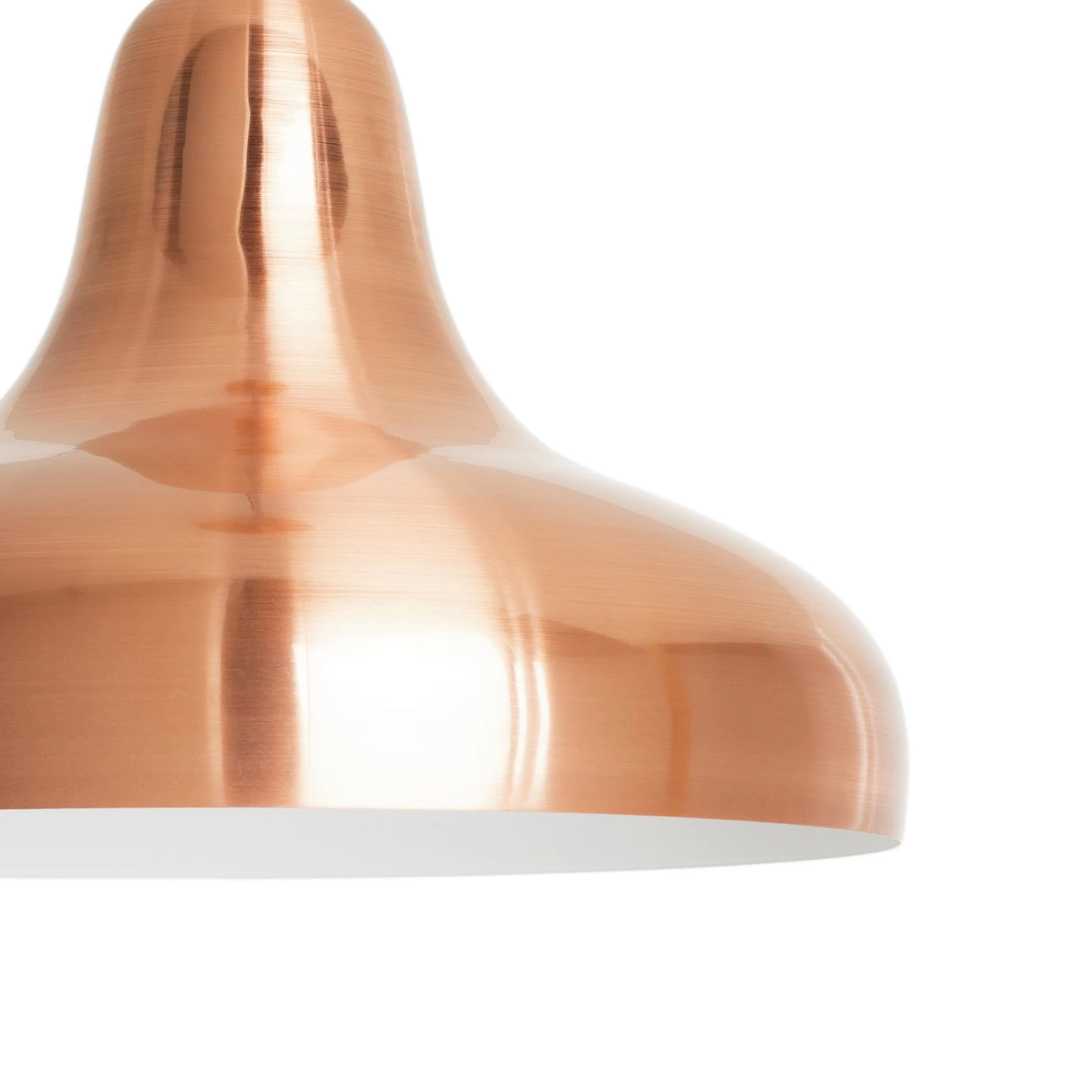Habitat Aerial Spun Aluminium Ceiling Light - Copper - Image 3