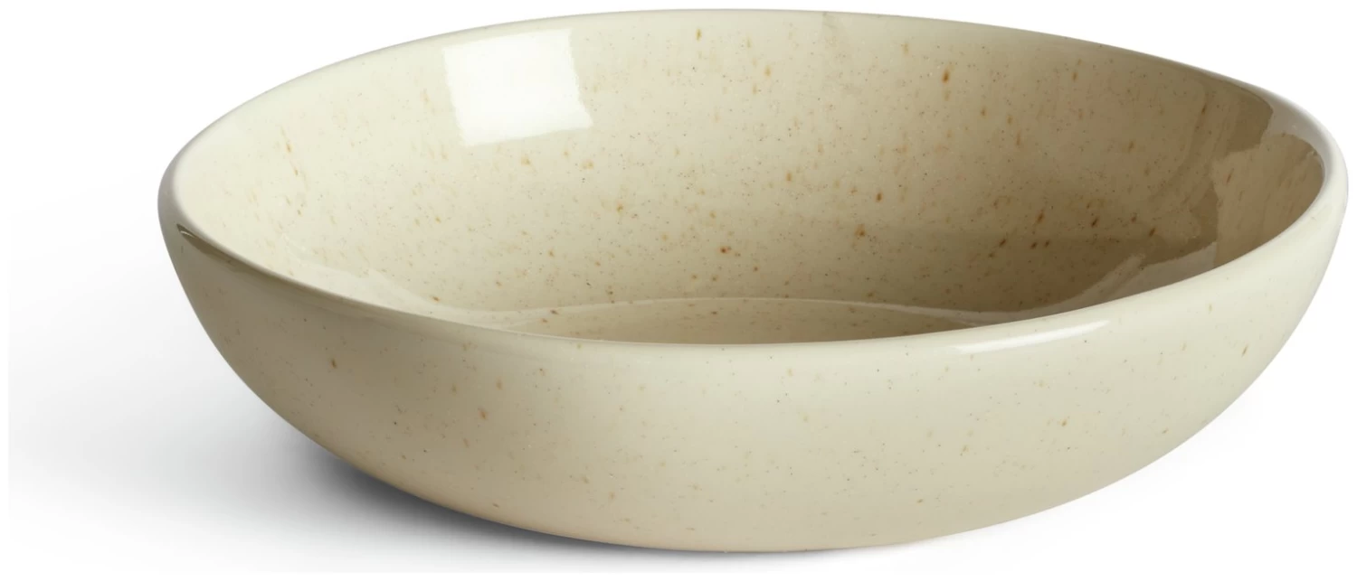 Habitat Evora 4 Piece Stoneware Pasta Bowls - Natural