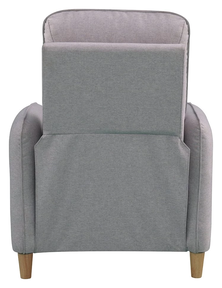 Habitat Tate Manual Pushback Recliner Chair - Grey - Image 6