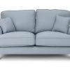 Habitat Matilda Velvet 2 Seater Sofa - Light Blue