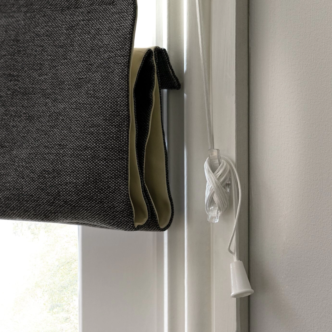 Habitat Blackout Plain Roman Blind - Slate Grey - 3ft - Image 5