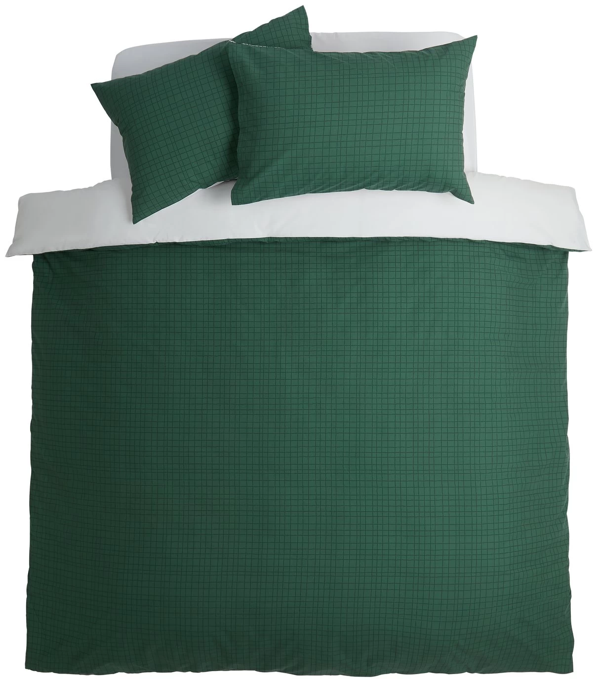 Habitat London Skyline Print Black &White Bedding Set-Single - Image 5