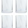 Habitat Art Glass Set Of 4 Tumblers