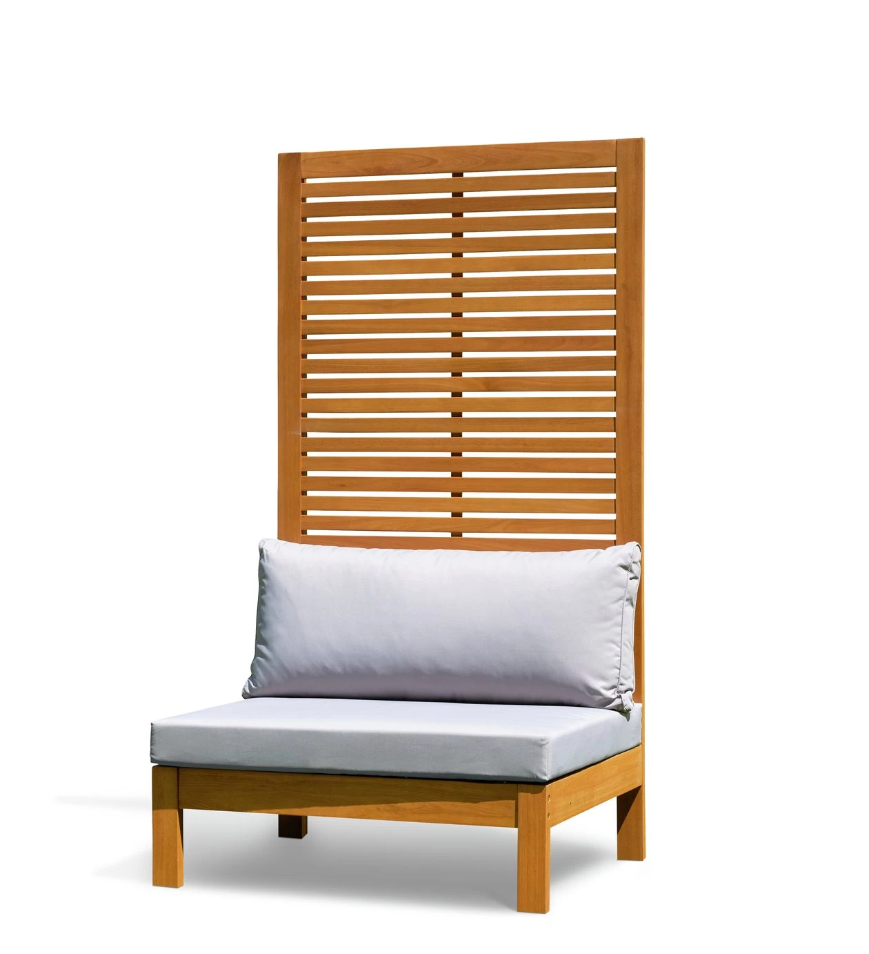 Habitat Samoa Wooden Single Seat Garden Chair-Natural