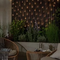 Habitat Warm White Solar LED Net Lights