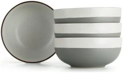 Habitat Speckle Set Of 4 Stoneware Cereal Bowl