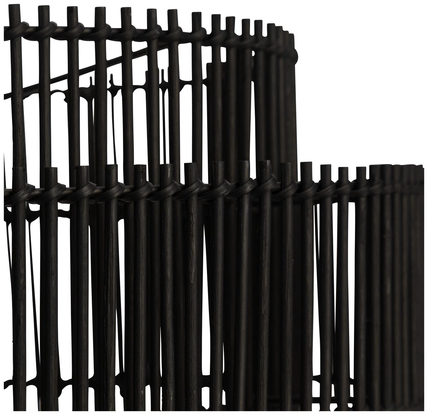 Habitat Bamboo 2 Tier Pendant Shade - Black - Image 5