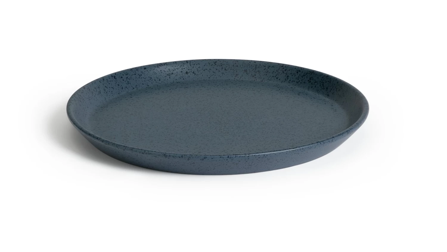 Habitat Addison 4 Piece Stoneware Side Plate - Blue - Image 4