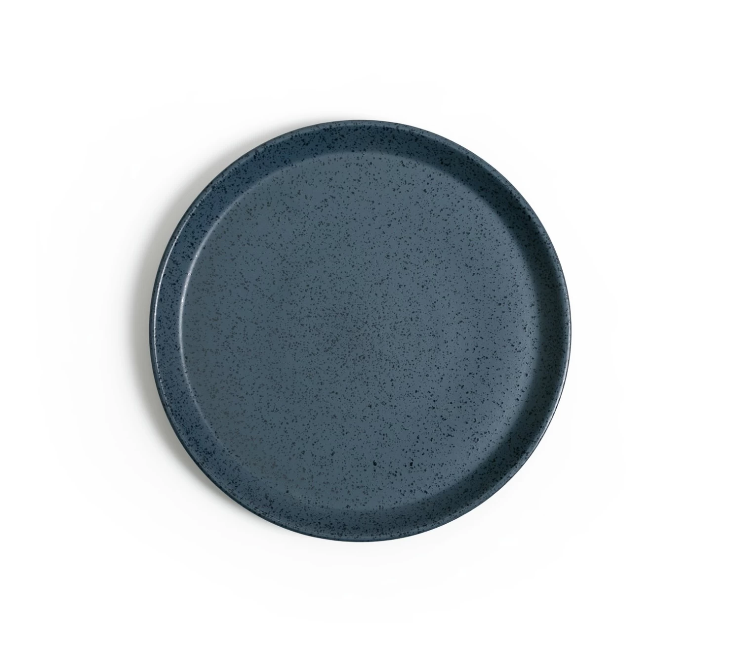 Habitat Addison 4 Piece Stoneware Side Plate - Blue - Image 5