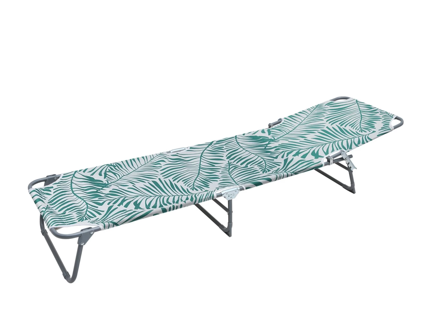 Habitat Global Leaf Folding Sun Lounger - Green - Image 10