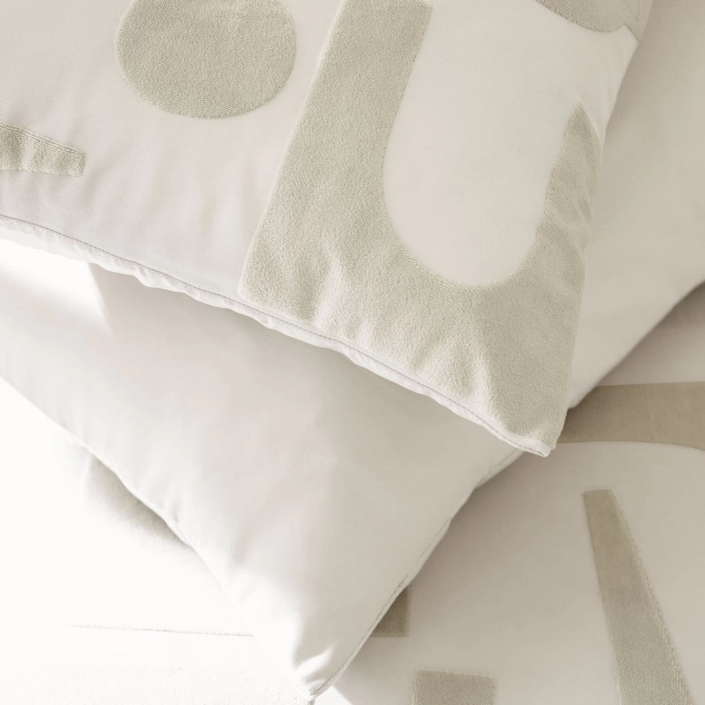 Habitat Velvet Panel Jacquard Shapes Bedding Set - Single - Image 4