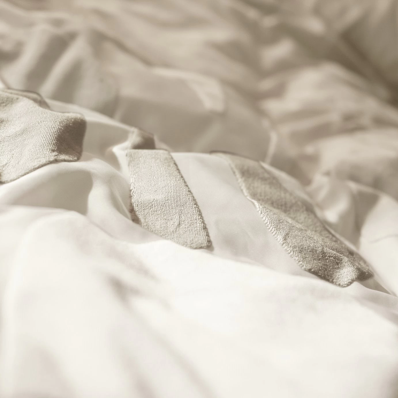 Habitat Velvet Panel Jacquard Shapes Bedding Set - Single - Image 6