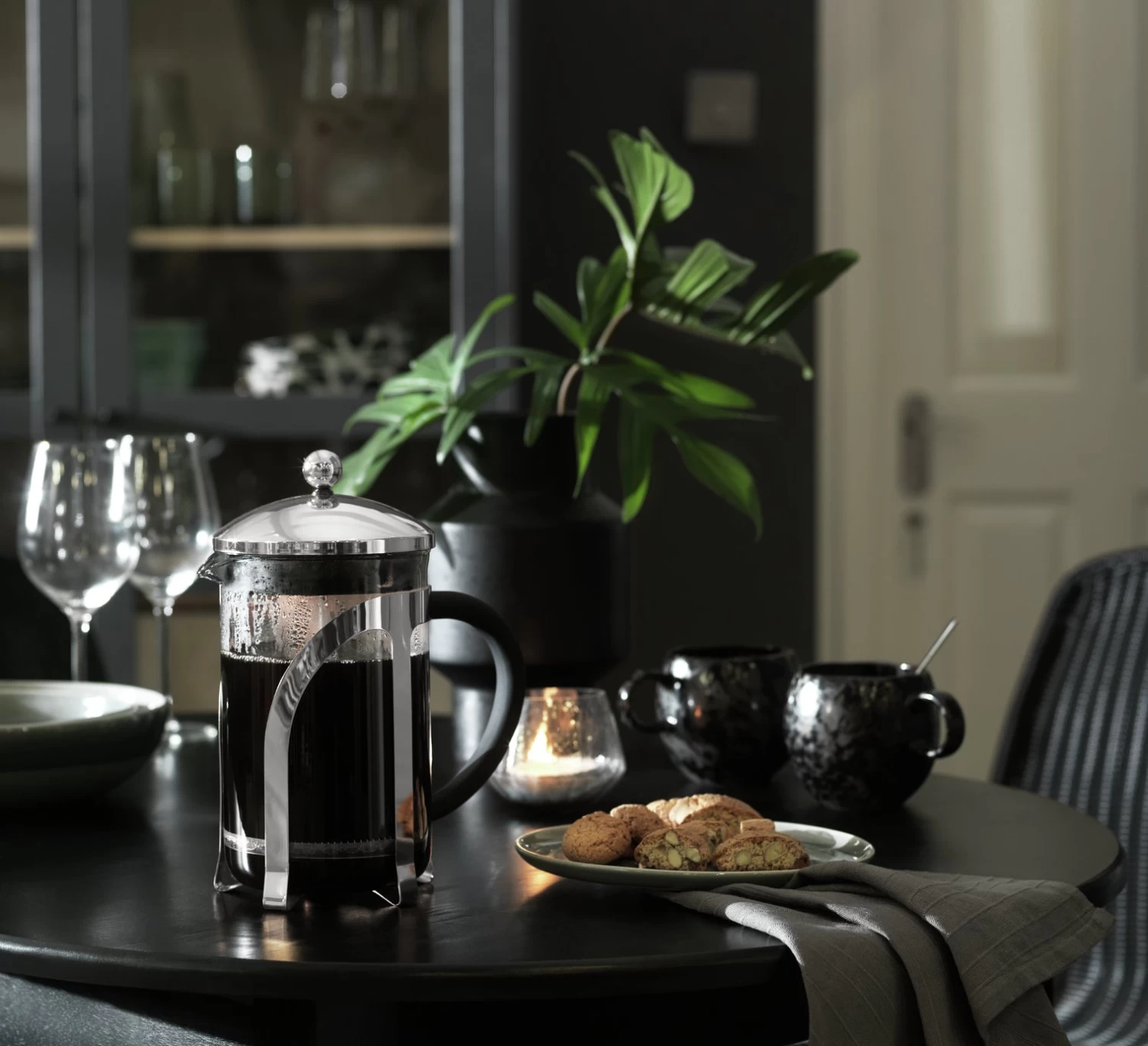 Habitat 12 Cup Cafetieres - Chrome - Image 2