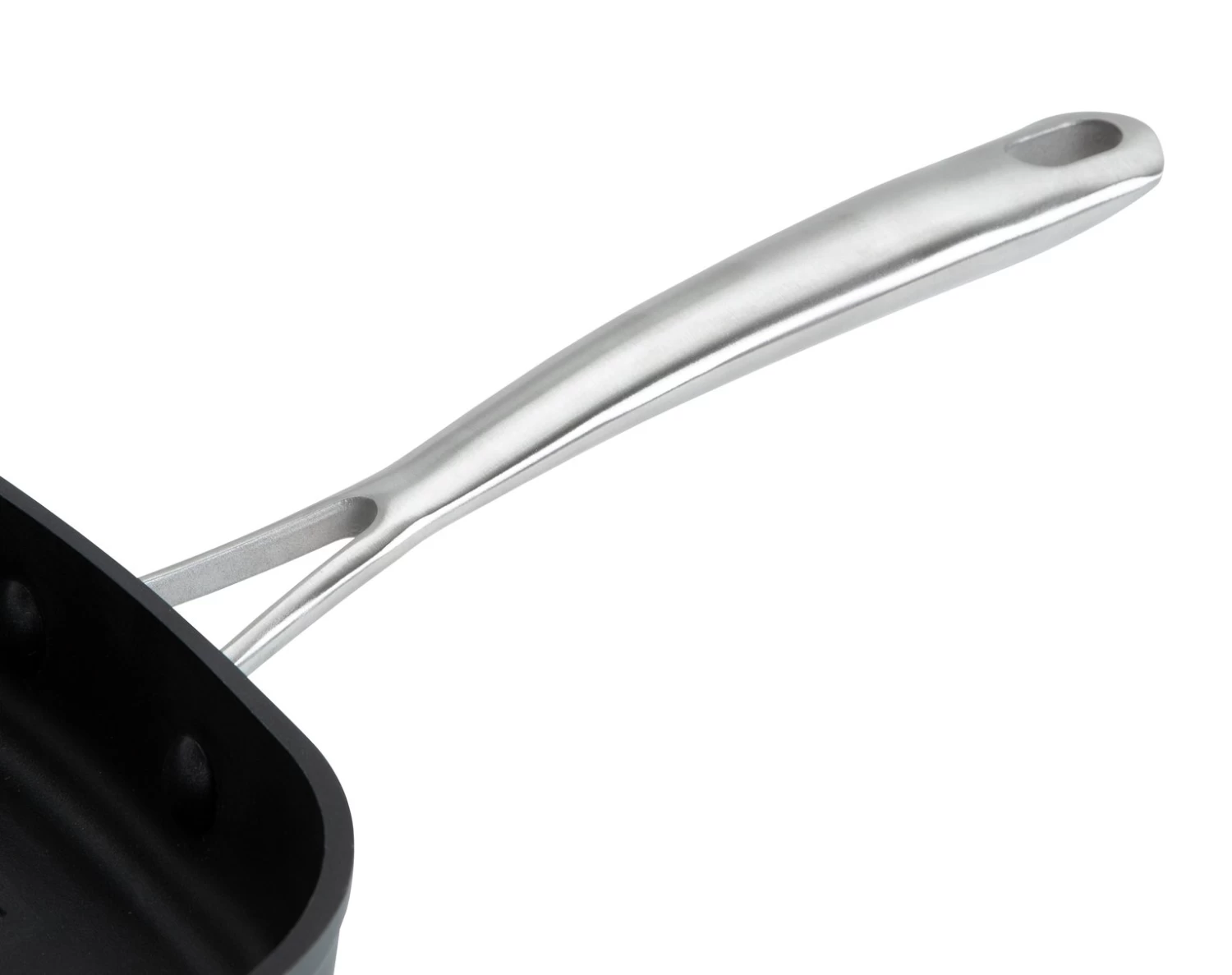 Habitat 24cm Anodised Aluminium Grill Pan - Black - Image 3