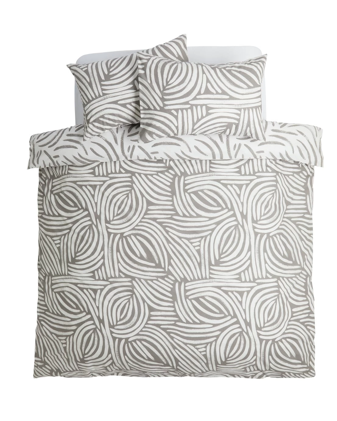 Habitat Scandi Mark Making Grey Bedding Set - Single - Image 3