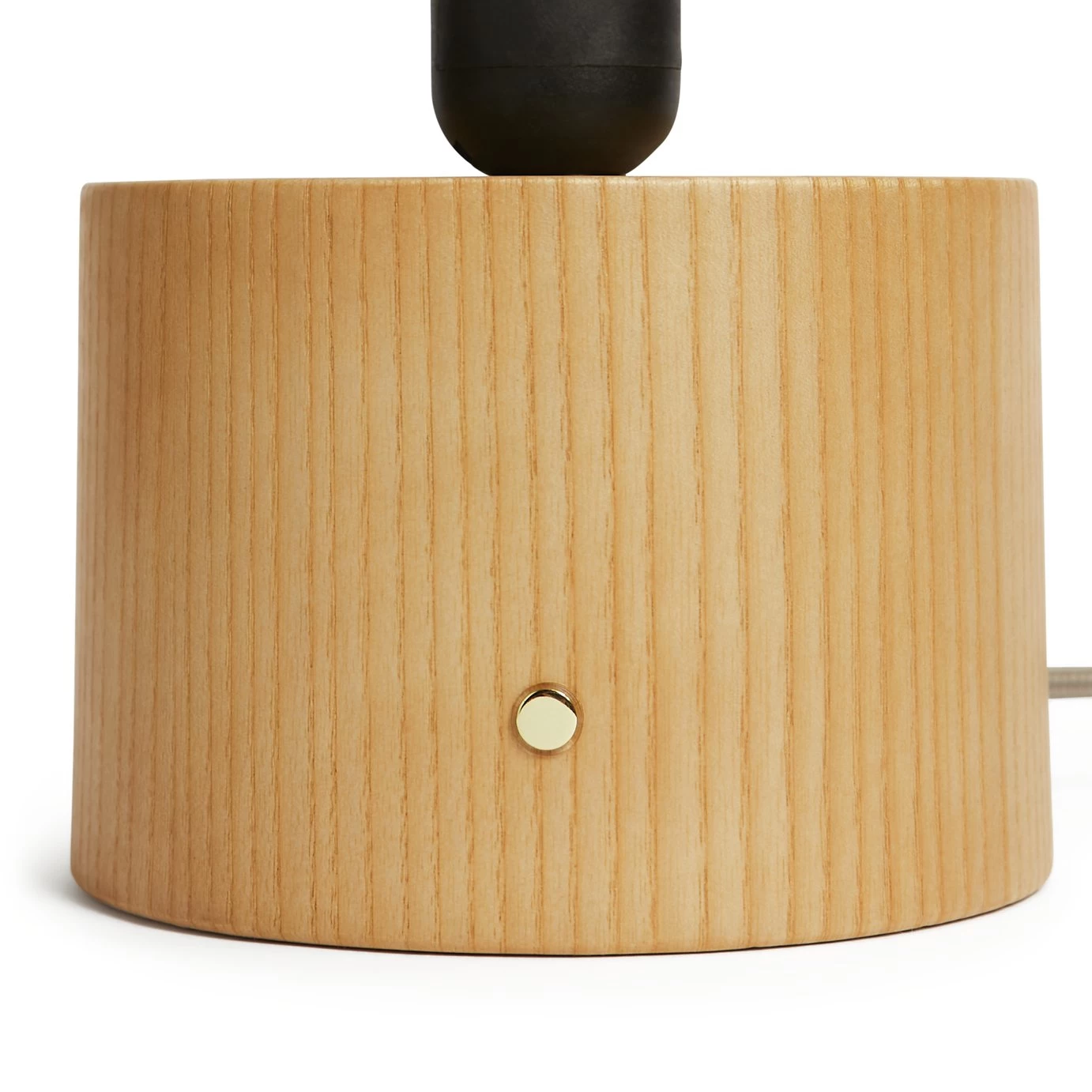 Habitat Modern Scandi Touch Table Lamp - Ash Grey & Oak - Image 4