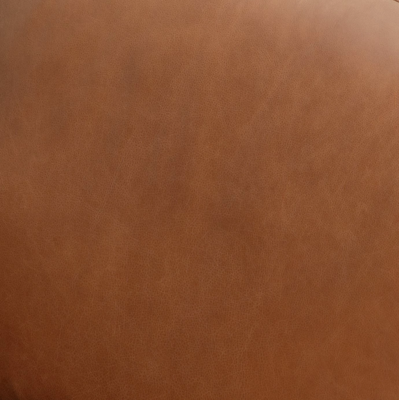 Habitat Florence Leather 3 Seater Sofa - Tan - Image 3