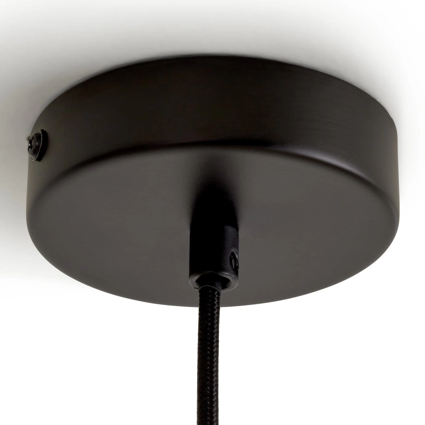 Habitat Lati Marble Glass Pendant - Black & White - Image 4