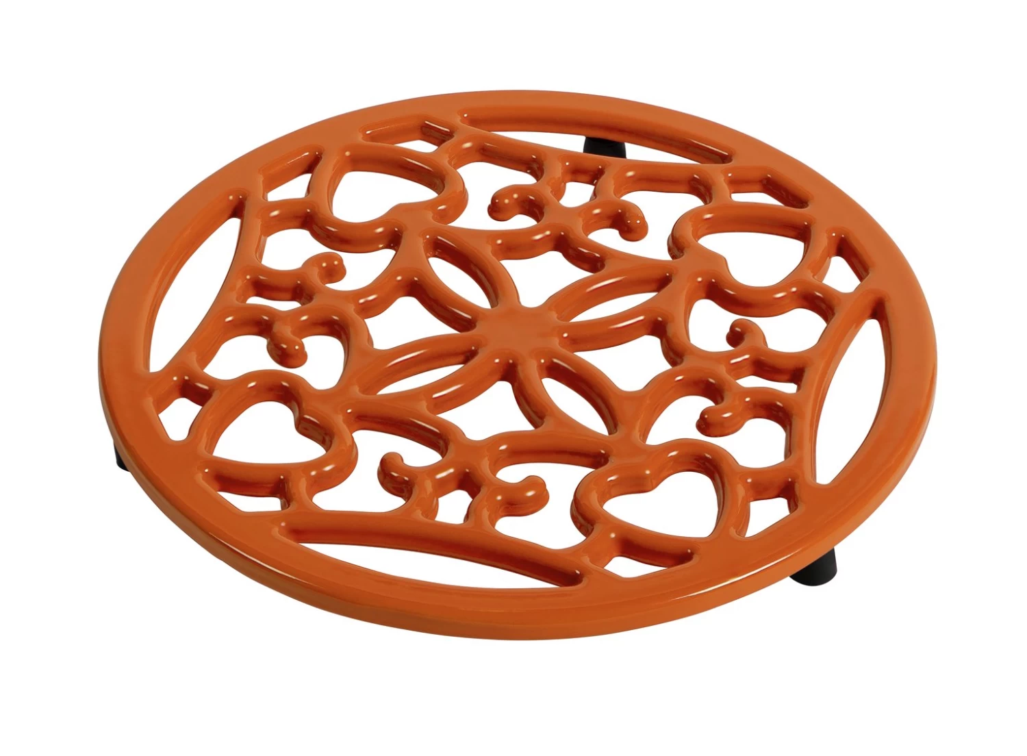 Habitat Cast Iron Trivet - Orange - Image 2