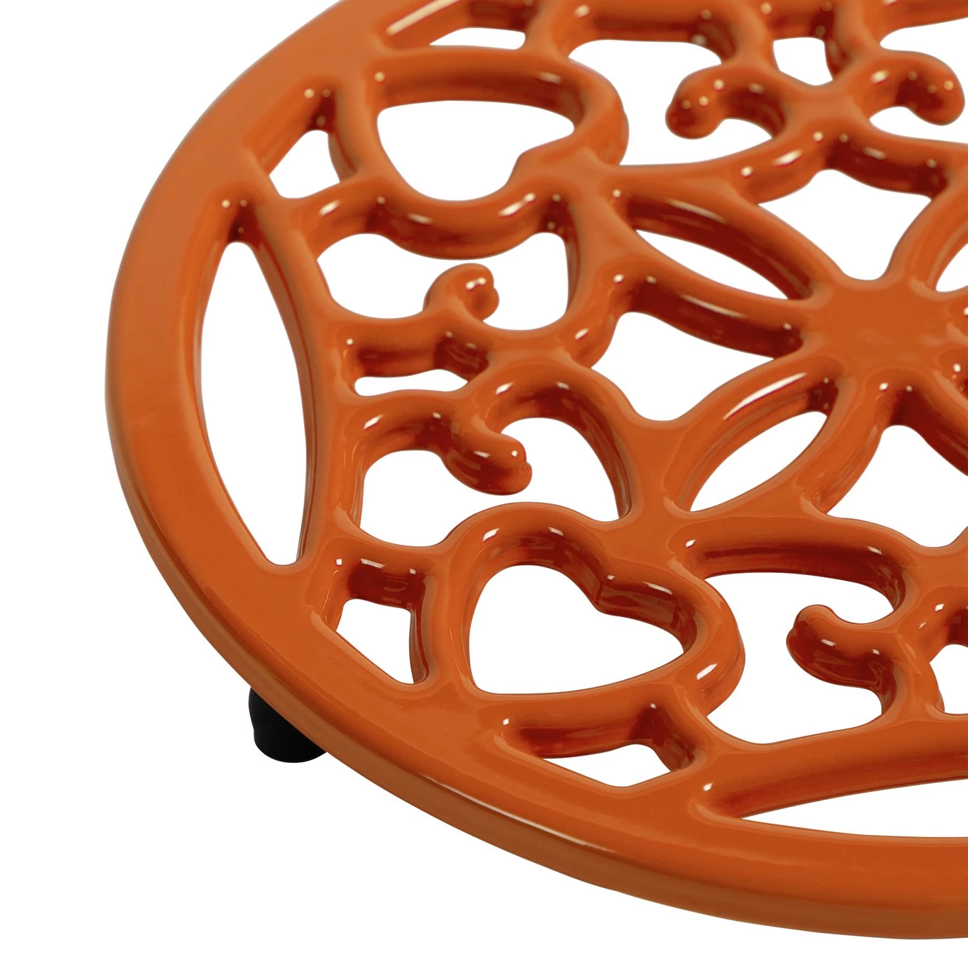 Habitat Cast Iron Trivet - Orange - Image 4