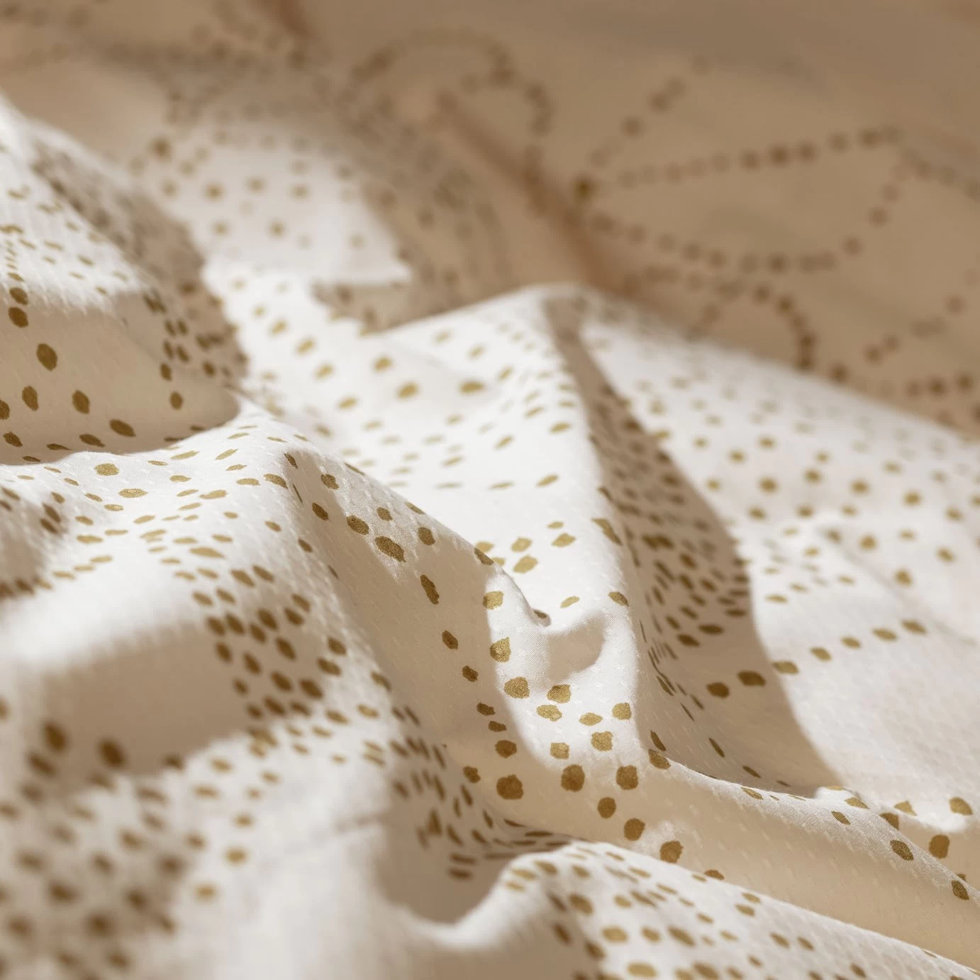 Habitat Cotton Floral Dobby Brown Bedding Set - Single - Image 7