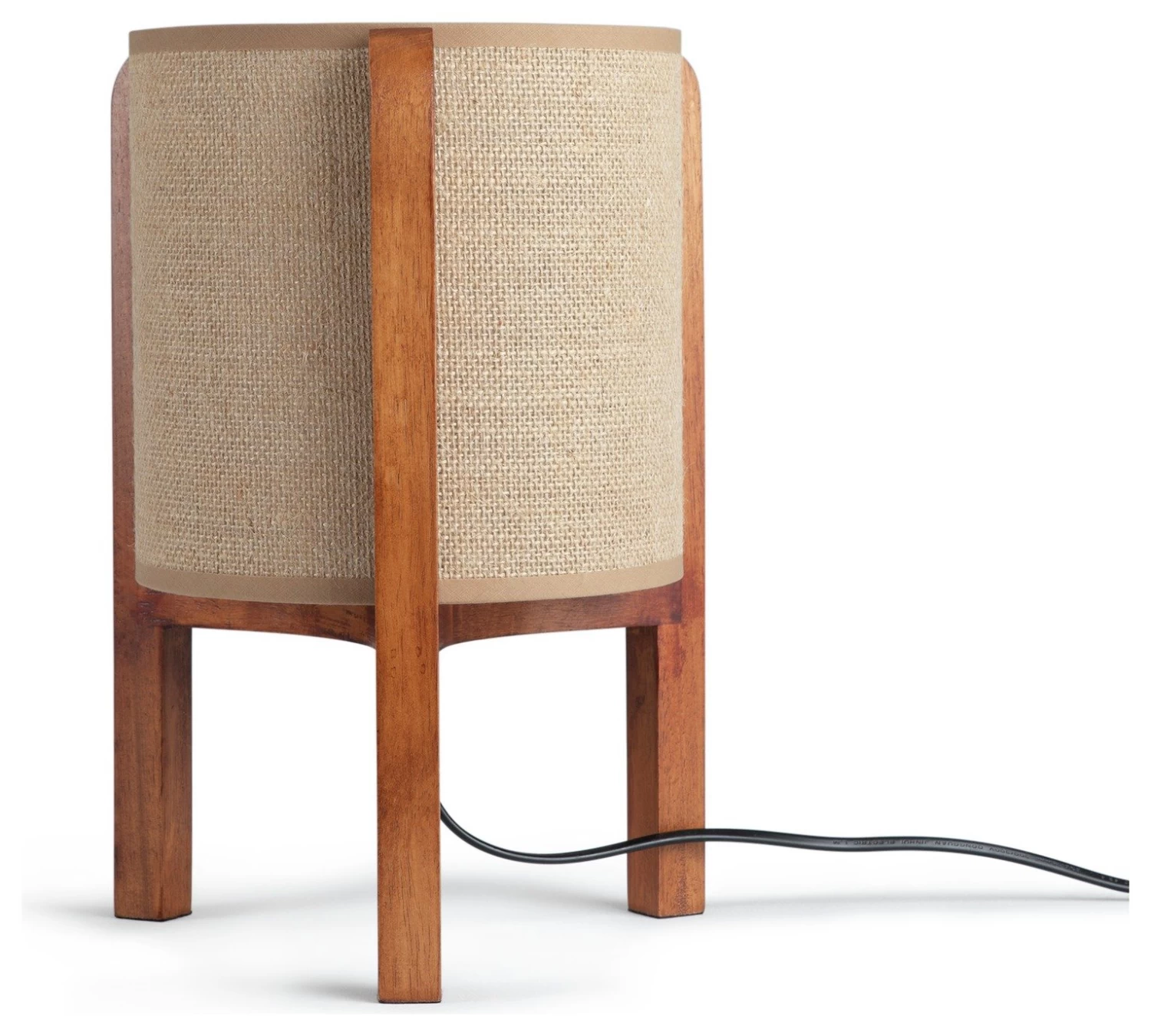 Habitat Arbaa Woven Column Table Lamp - Natural - Image 3