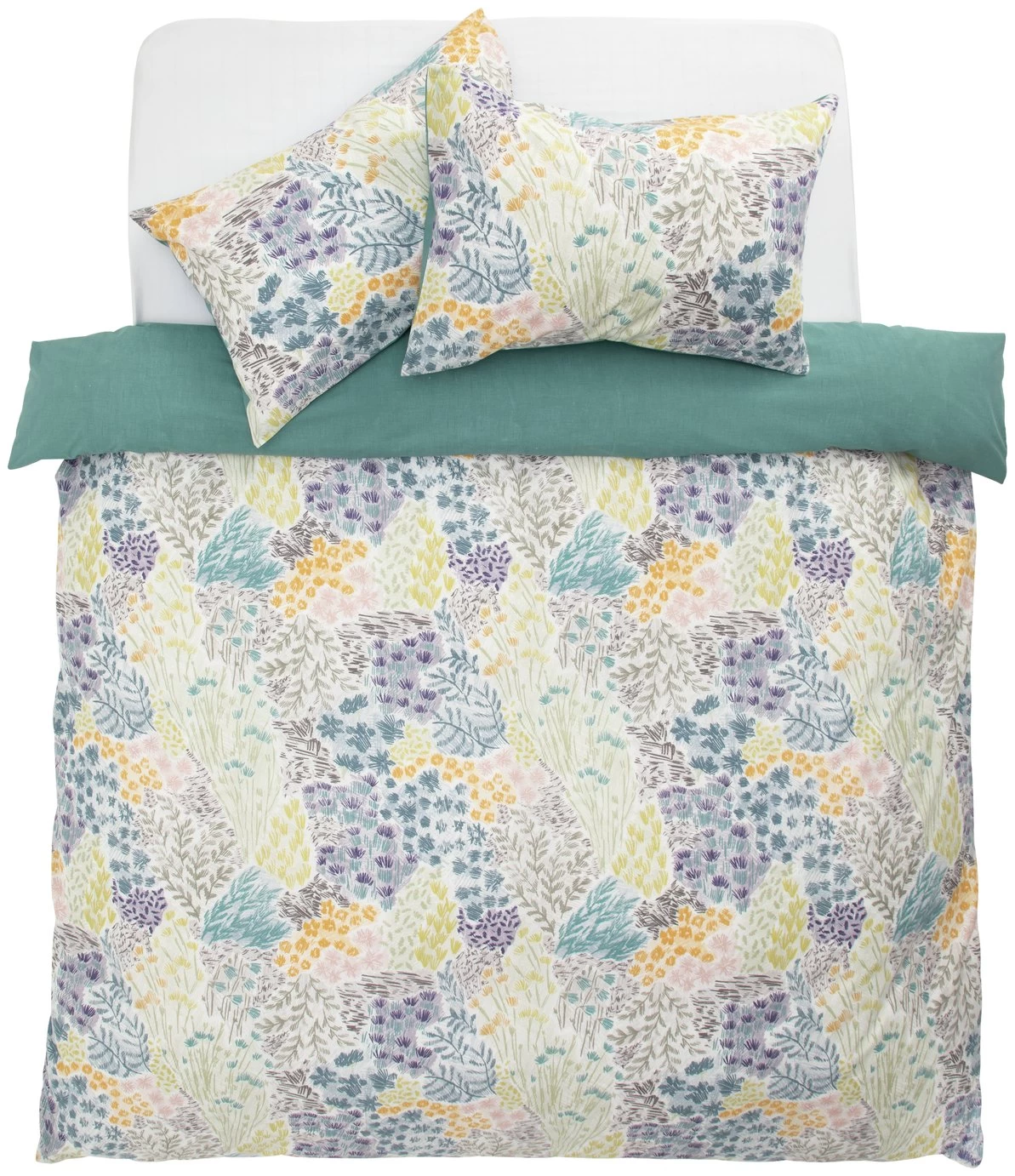Habitat Herbalist Cotton Floral Print Bedding Set - Single - Image 3