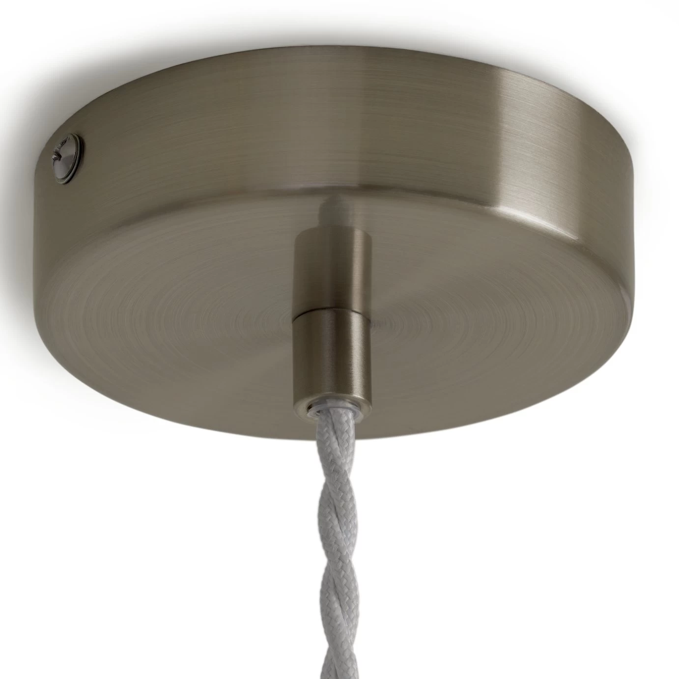 Habitat Apus Rattan Pendant - Whitewash - Image 5