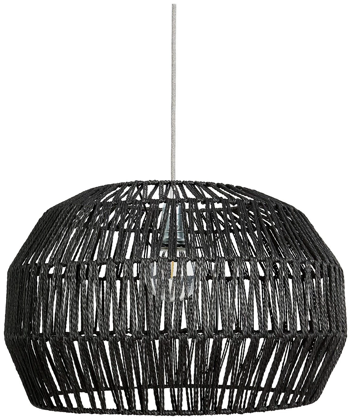 Habitat Neda Rope 55cm Shade - Black - Image 2