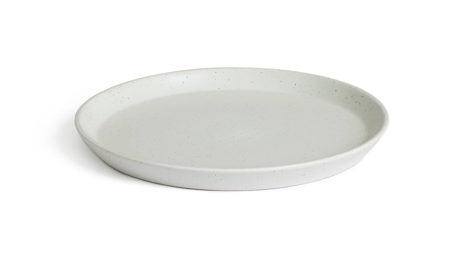Habitat Addison 4 Piece Stoneware Dinner Plate - White - Image 4