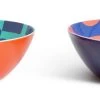Habitat Abstract Play Melamine Picnic Serve Bowl -Pack Of 2
