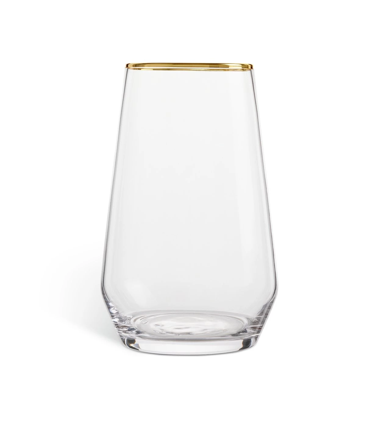 Habitat Set Of 4 Gold Rim Hi Ball Glasses - Image 3