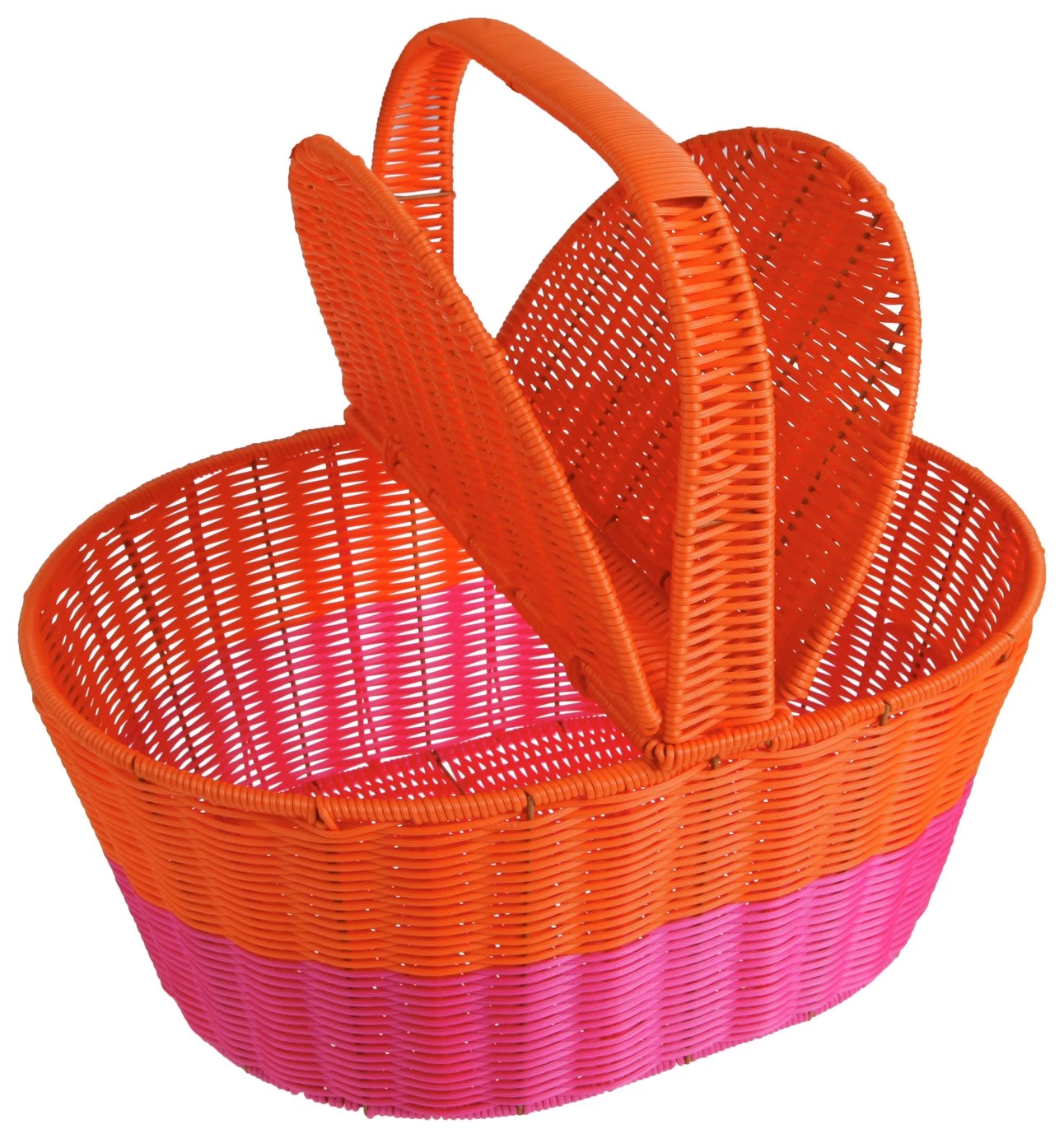 Habitat Abstract Play Bright Baker Style Picnic Basket - Image 4